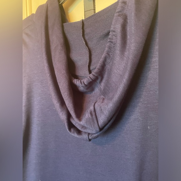 Green Envelope Medium Blue Navy Pullover hooded light weight Fall essential - Picture 5 of 9